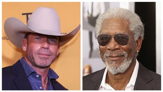 Morgan Freeman joins Taylor Sheridan's "Lioness" cast. It will air on Paramount+. (Credit: Getty Images)