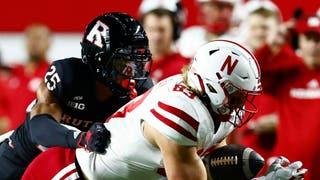 Nebraska beat Rutgers 14-13 Friday night. The Scarlet Knights claimed the game was sold out. (Photo by Rich Schultz/Getty Images)