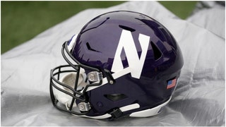 Linebacker Nigel Glover is transferring out of Northwestern after Pat Fitzgerald was firing following hazing allegations. (Credit: Getty Images)