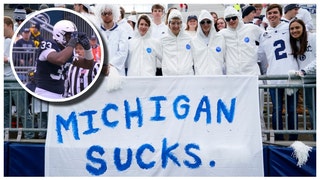 Penn State defender mocks Michigan, Jim Harbaugh.
