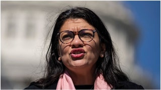 Congresswoman Rashida Tlaib refused to comment on Hamas murdering and beheading Israeli babies. She was asked by Fox News. (Credit: Getty Images)