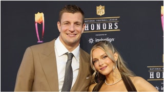 Will Americans soon be calling Rob Gronkowski a Congressman? The former NFL player hasn't ruled out a run for Congress. (Credit: Getty Images)