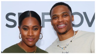 Russell Westbrook's wife Nina tears into ESPN over critical report. (Credit: Getty Images)