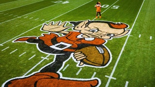 Brownie the Elf logo Cleveland Browns