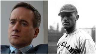 Was Tom Wambsgans in "Succession" named after former MLB player Bill Wambsganss? (Credit: Getty Images and HBO)