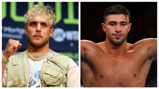 Boxer and social media star Jake Paul will reportedly fight Tommy Fury in February. (Credit: Getty Images)