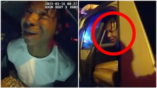 Tony Mitchell arrest video released. (Credit: Screenshot/YouTube https://youtu.be/w1bwDtPD68U)