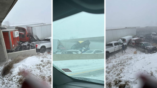 Video Shows Aftermath of Deadly Pile-Up On Ohio Turnpike