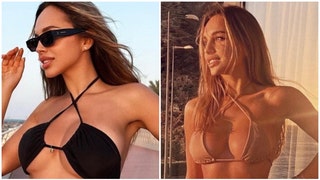 Veronica Bielik continues to light up Instagram and social media. She sharedn ew photos from Dubai. (Credit: Instagram)