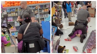 Woman accuses Walmart cop of racism.