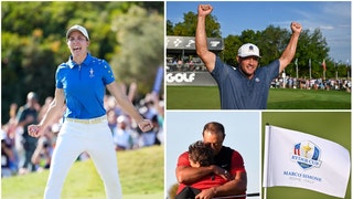 Carlota Ciganda's Fairytale Solheim Cup Ending, Tiger Woods Caddies Charlie To Win, Bryson DeChambeau Wants A Phone Call, Early Ryder Cup Prediction