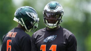 AJ Brown expectations in his first season with the Eagles