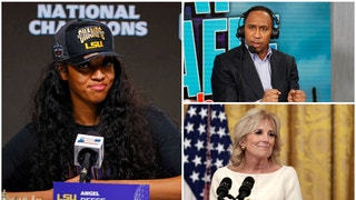 Stephen A. Smith Supports Angel Reese For Laughing Off Jill Biden