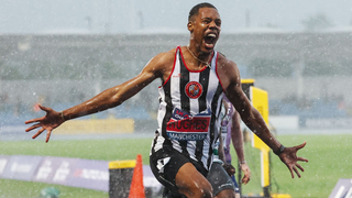 british-track-championship-rain-monsoon-pouring-weather-100-meter-hughes-final