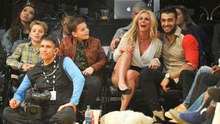 Britney Spears with Children