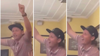Cam Smith Re-Watches His Australian PGA Win With His Mates At A Pub