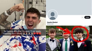 Christian Pulisic Hospital Viral Picture