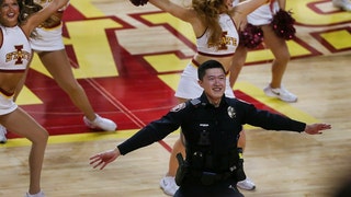 Iowa State Cop Dancing