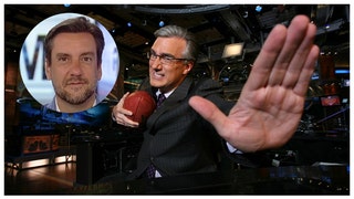 Keith Olbermann is upset at Clay Travis over college football halftime shows.