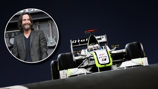 Brawn GP and Keanu Reeves