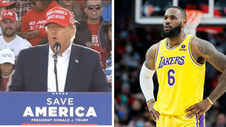 Donald Trump wants LeBron James on his basketball team