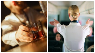 drunk detroit man spirit airlines flight attendants mile high club