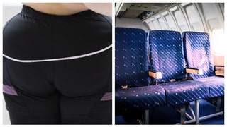 Instagram Model Gracie Bon Big Butt Airplane Seat
