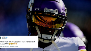 Early-Season Loss To Browns Doesn't Stop Viking Receiver From Trolling Cleveland