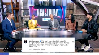Klay Thompson Calls Out ESPN, Is Extremely Salty About His 2K Rating