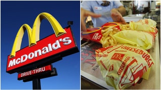 McDonald's and cheeseburgers