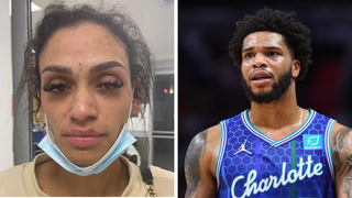 Miles Bridges' Wife Shares Images Of Alleged Assault From Hornets Forward