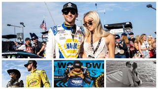 Chase Elliott and Olivia Dunne are hot and heavy, NASCAR wives enjoy vacation and Ryan Blaney ready to fight.
