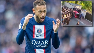 PSG Fans Show Up To Neymar's House, Chant For Him To Leave Club