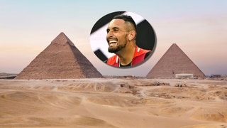 Nick Kyrgios Is A 'Massive Conspiracy Theory Guy,' Questions Pyramids