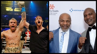 Mike Tyson, Evander Holyfield Give Stamp Of Approval To Paul Brothers: u2018Those Guys Are Helping Boxing So Much'