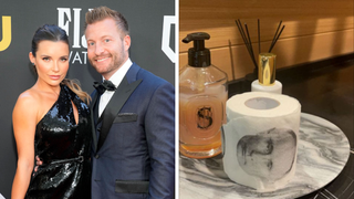 Vladimir Putin Toilet Paper Finds Place Inside Of Sean McVay's Home