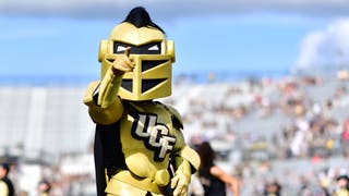 UCF Knights mascot Knightro