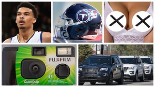 Victor Wembanyama Uses Disposable Camera, Titans Schedule Release Girl Cheyanne Kraus Is A Star, Kanye Westu2019s Wife Wears Tape Thong, Ford Vs. Chevy Debate, And Moreu2026