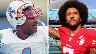 Warren Moon envisions Colin Kaepernick playing Cam Newton-type role with Raiders