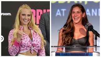 Boxers and OnlyFans Models Ebanie Bridges and Avril Mathie