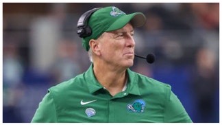 Tulane head coach Willie Fritz plans on retiring with the Green Wave. (Credit: Getty Images)