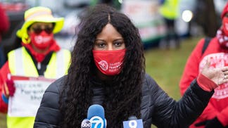 Chicago teachers union president kids schools