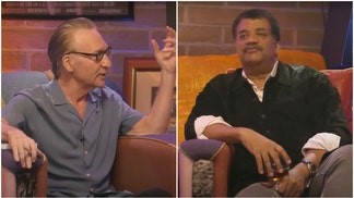 Bill Maher spars with Neil deGrasse Tyson over woke college campuses. (Credit: https://www.youtube.com/watch?v=EopP1iD6N3w)