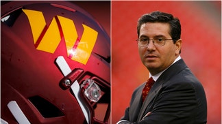 Commanders helmet and Dan Snyder