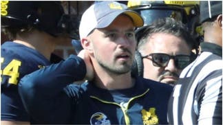 Connor Stalions is returning to the sidelines, as the DC for a Detroit area high school