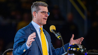 Jim Harbaugh Speaks At March For Life