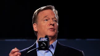 NFL Commissioner Roger Goodell Super Bowl Press Conference