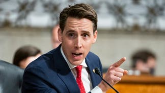 Josh Hawley transgender athletes Charlie Baker