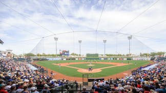 Watch: Fan's Attempt To Catch Home Run Ball During Rockies-Rangers Game Was Total Trash