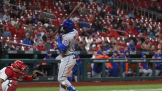 Starling Marte Hit By Cardinals RHP Aaron Brooks